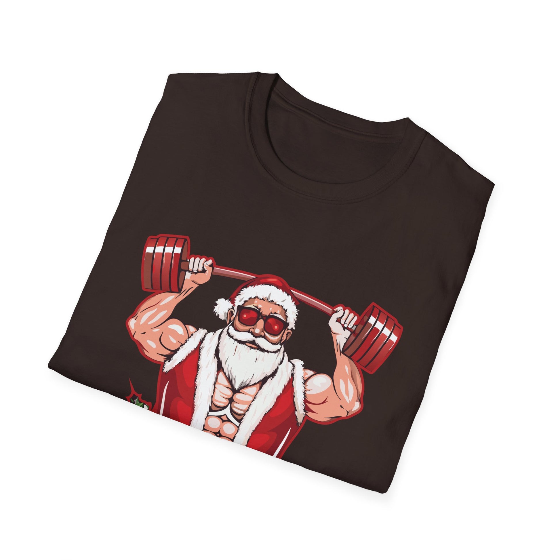 Christmas Gym Workout Ugly Christmas Merry Fitness Unisex T-Shirt