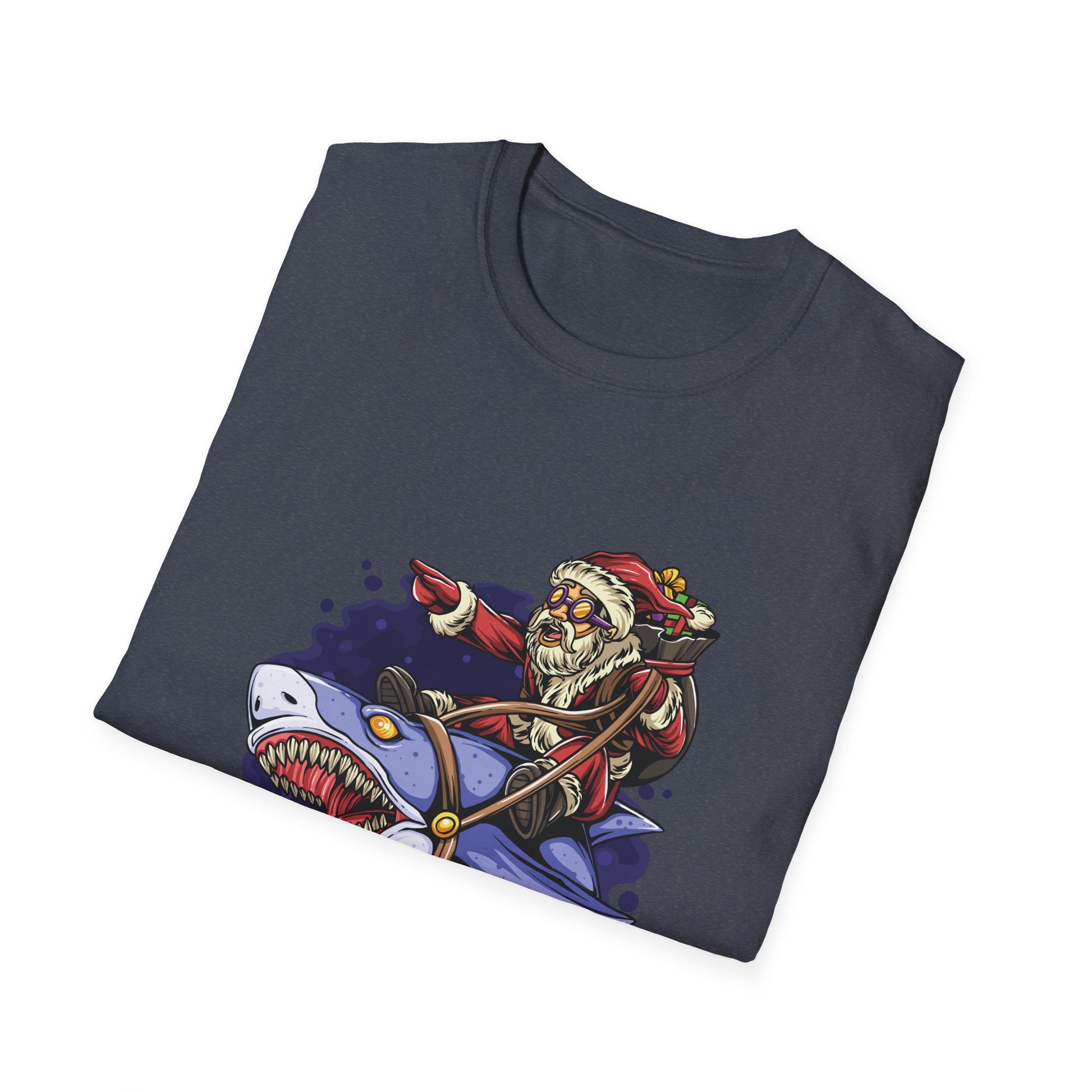 Christmas Shark Senta Shark Christmas Decorations Fairy Unisex T-Shirt