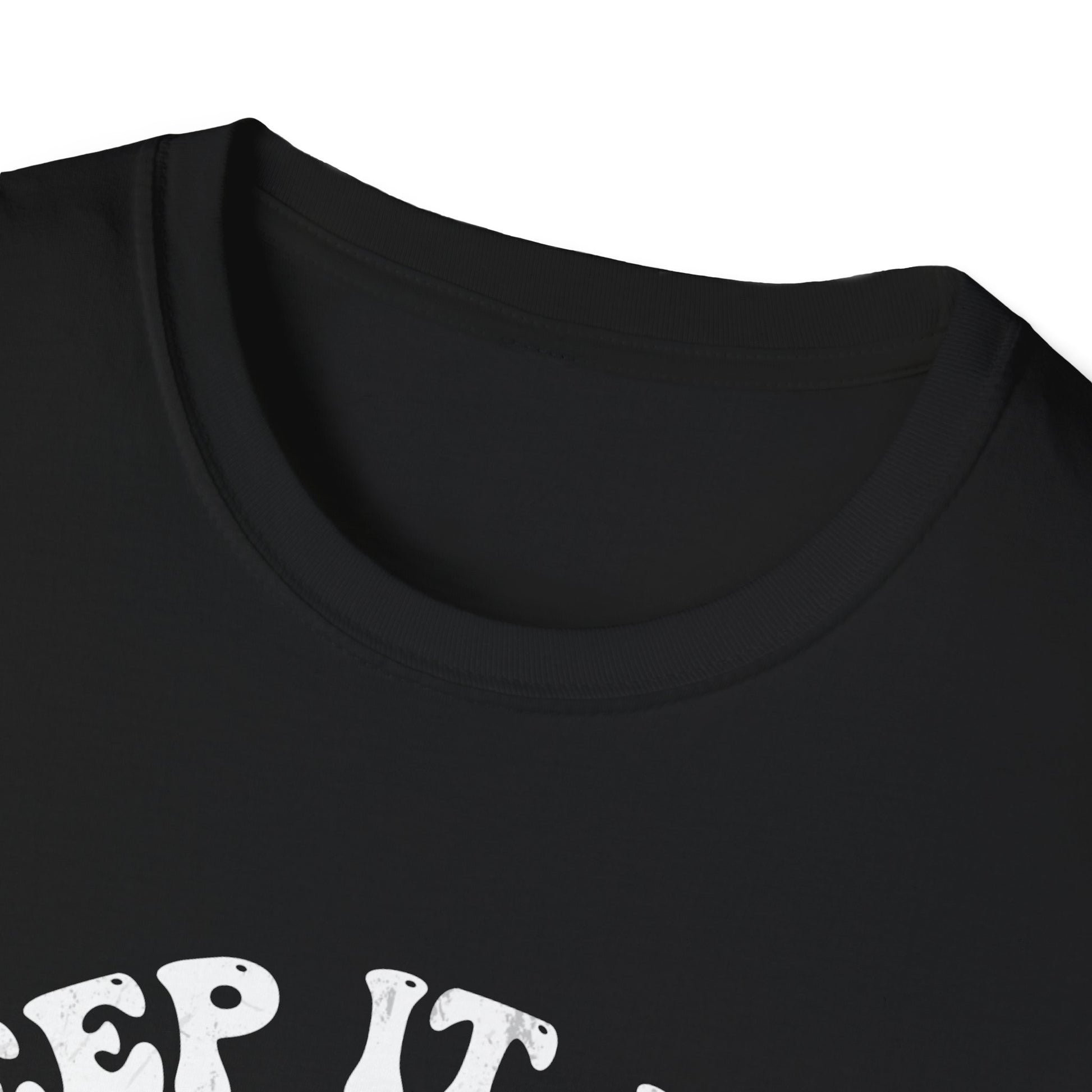 Creep It Real Skate Ghost T-Shirt — Retro Halloween Tee