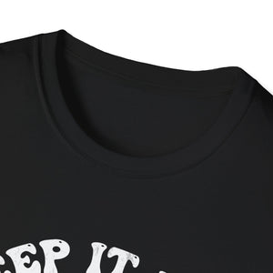 Creep It Real Skate Ghost T-Shirt — Retro Halloween Tee