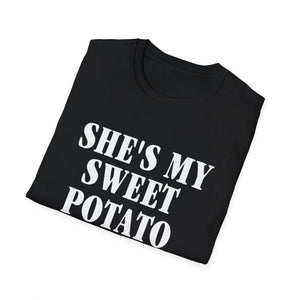 She's My Sweet Potato T-Shirt — Cute Couples/Family Matching Tee