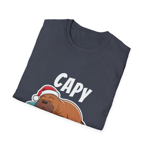Capybara Christmas Unisex T-Shirt