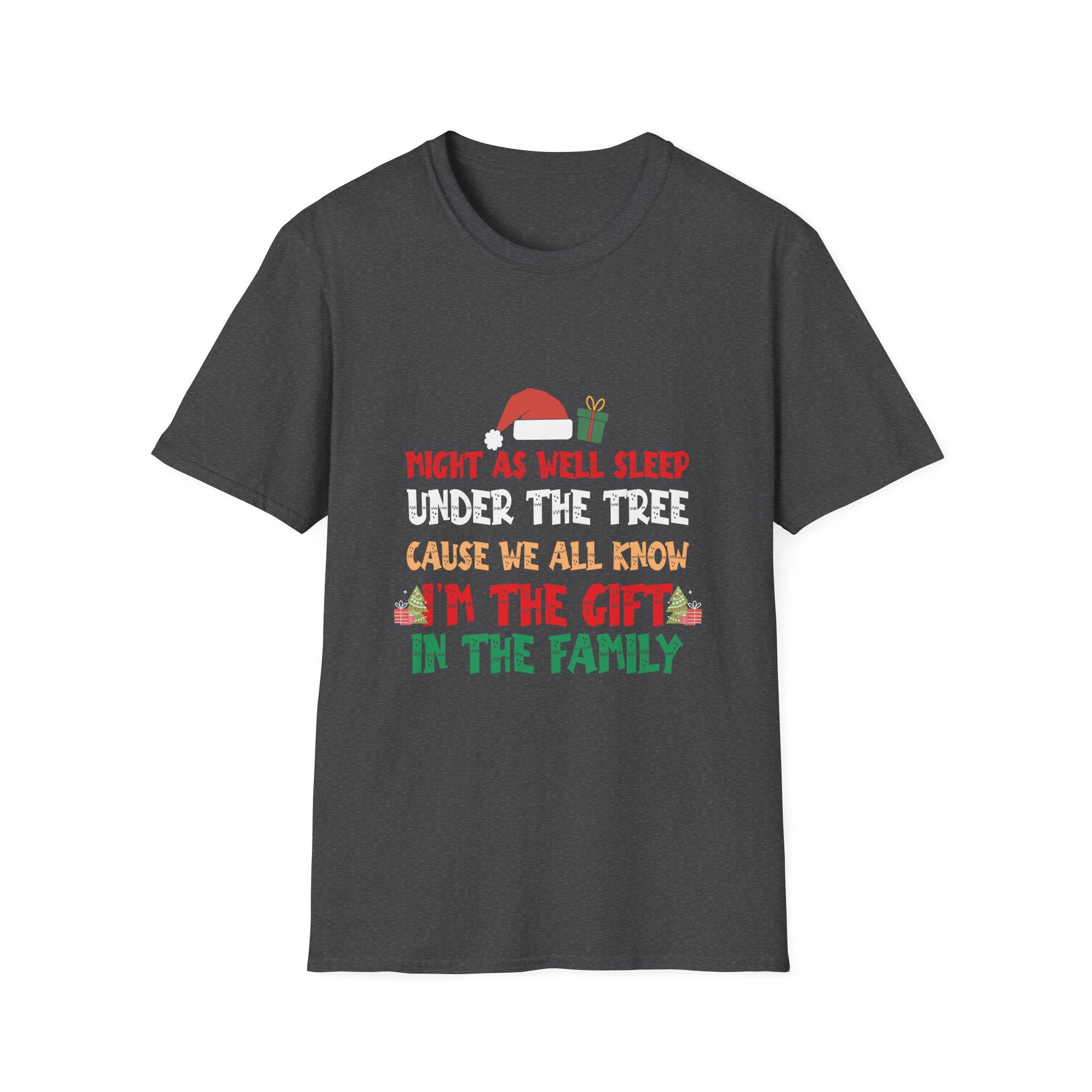 Funny Christmas Kids Girls Boys Christmas Pajamas Christmas Unisex Softstyle T-Shirt