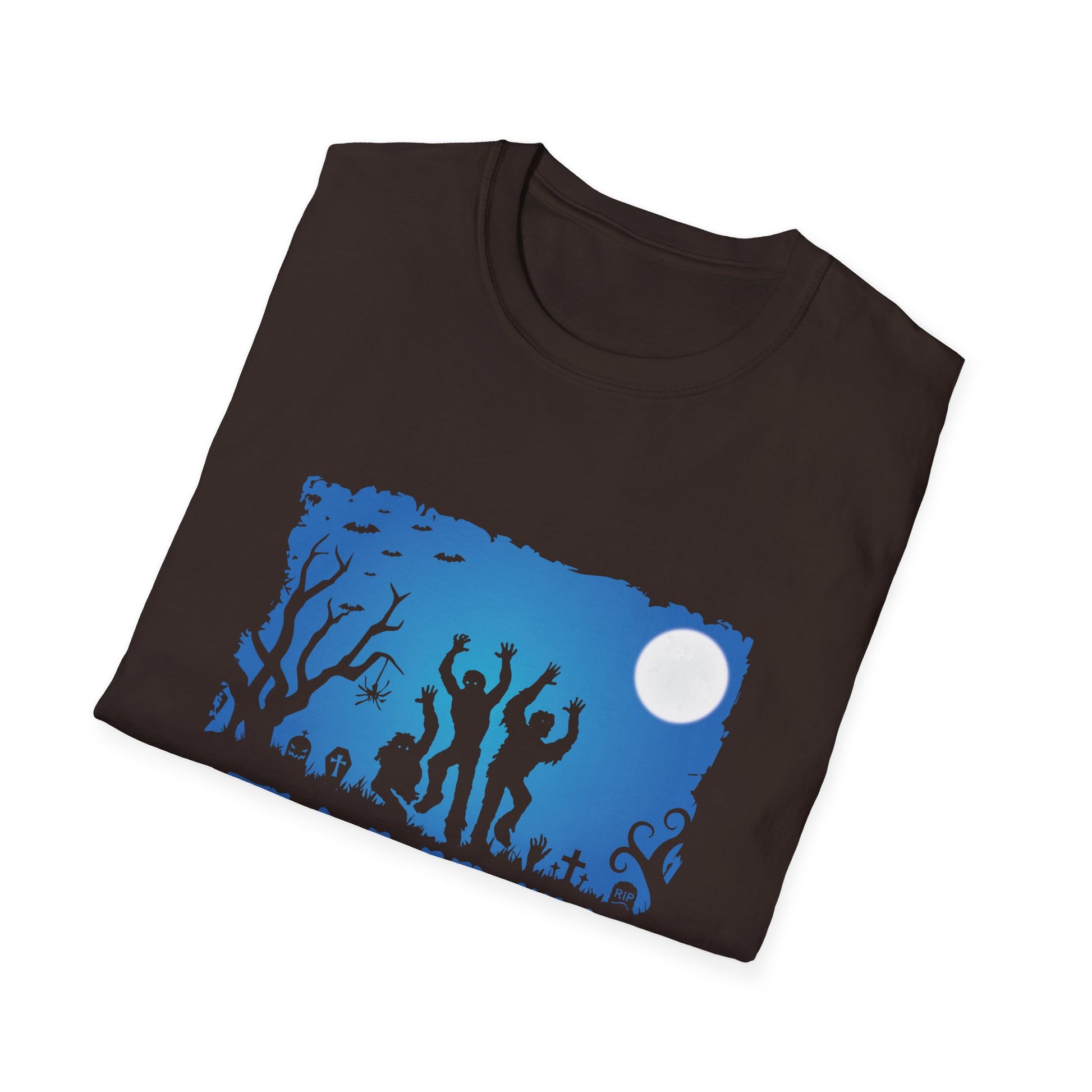 Women Girls Funny Halloween Resting Witch Face T-Shirt-productor-mockup