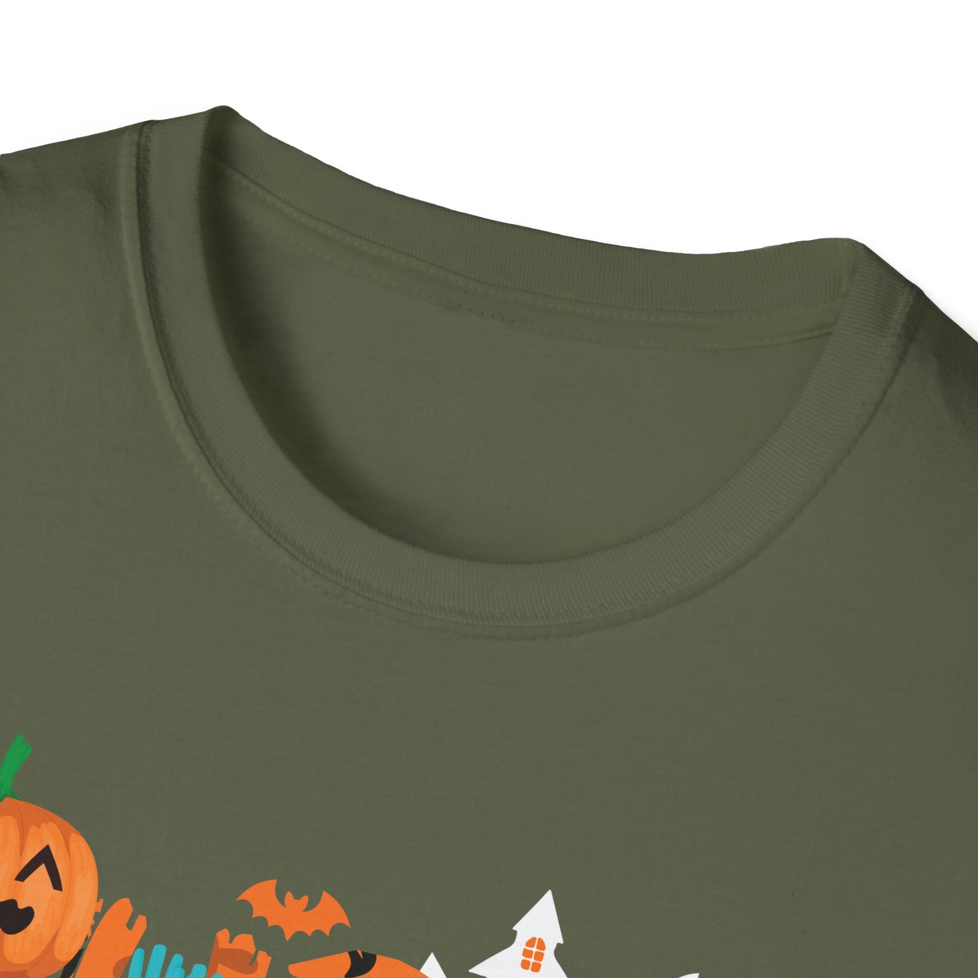 Nurse Halloween T-Shirt – Spooky Candy, Pumpkins & Ghosts Design
