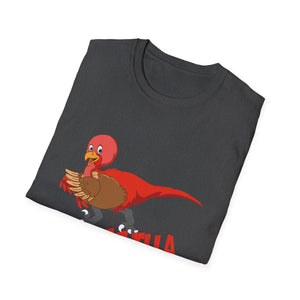 Gobblezzilla Turkey T-Shirt — Funny Thanksgiving Graphic Tee
