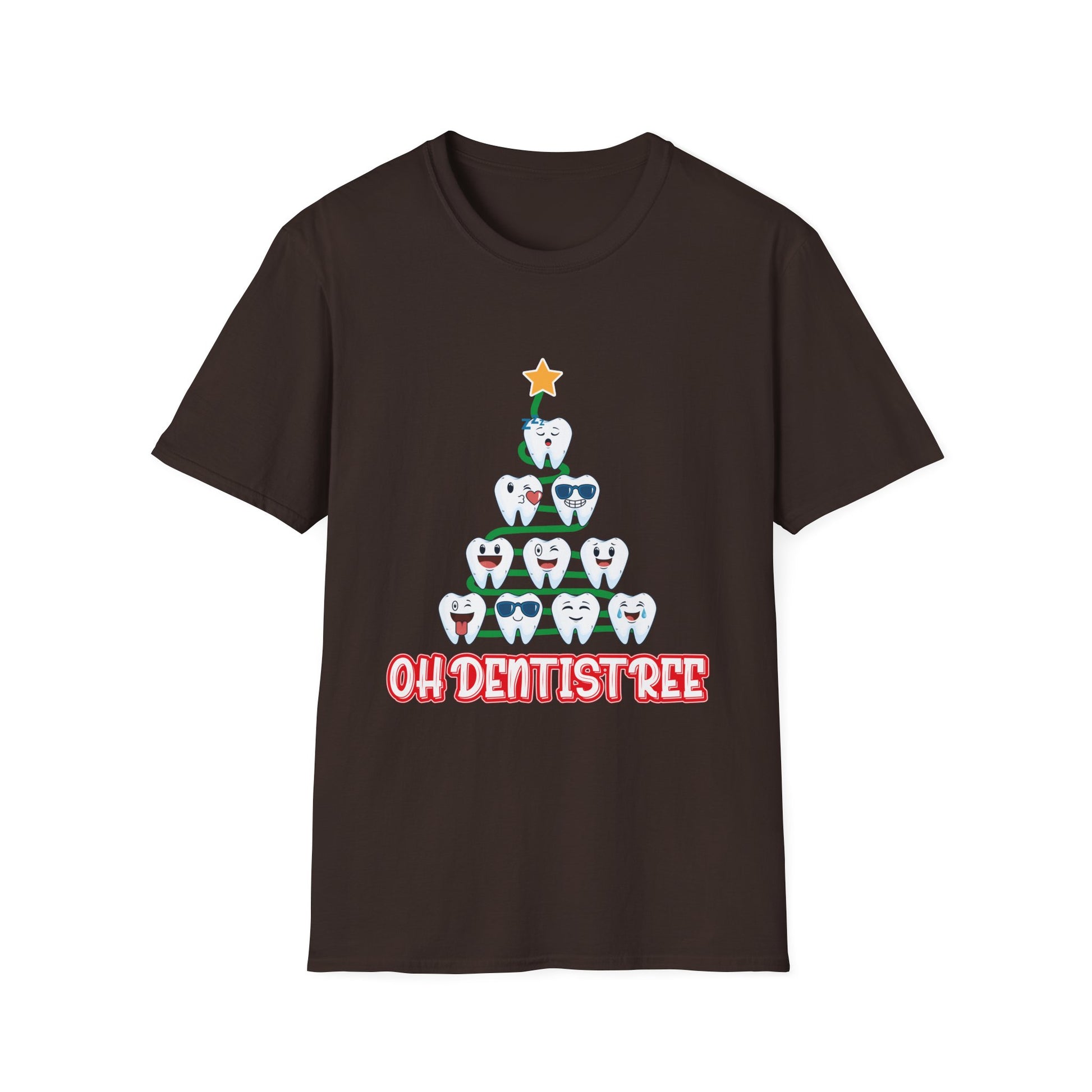 Oh Dentistree T-Shirt — Funny Dental Christmas Tee for Dentists & Hygienists
