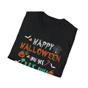 Halloween Birthday T-Shirt – “Happy Halloween and Yes It’s My Birthday Too!”