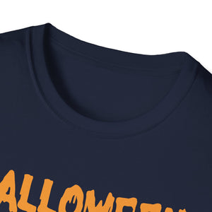 Halloween Daddy T-Shirt — Pumpkin Skull Dad Costume Tee