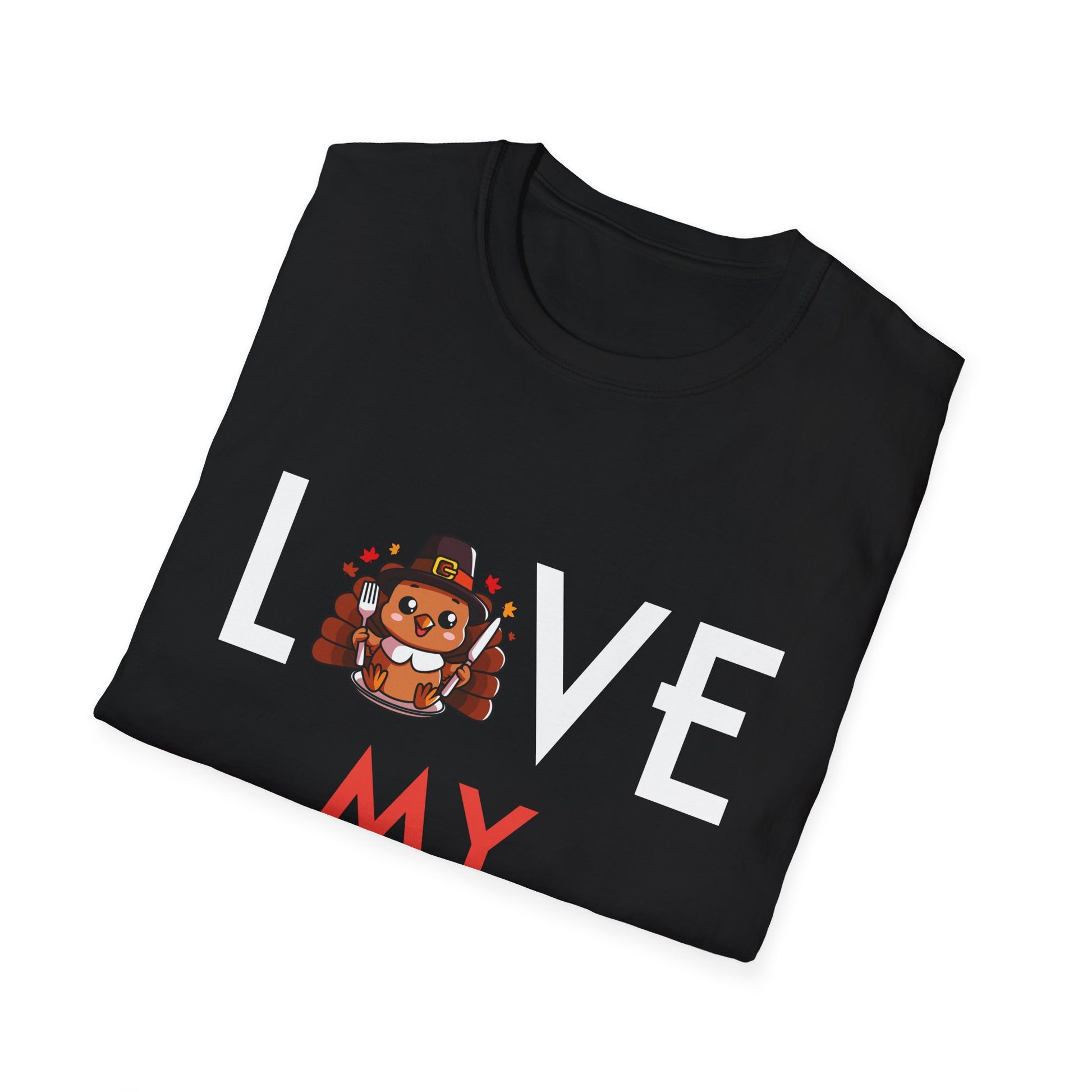 Love My Family Graphic T-Shirt  Unisex T-Shirt