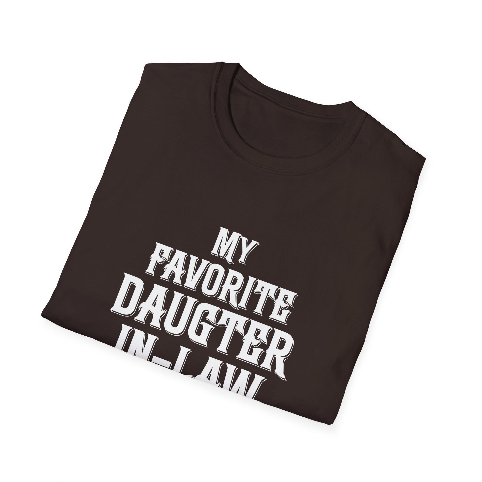 Christmas Gift For Father Mother in Law Funny Birthday Gifts Unisex T-Shirt