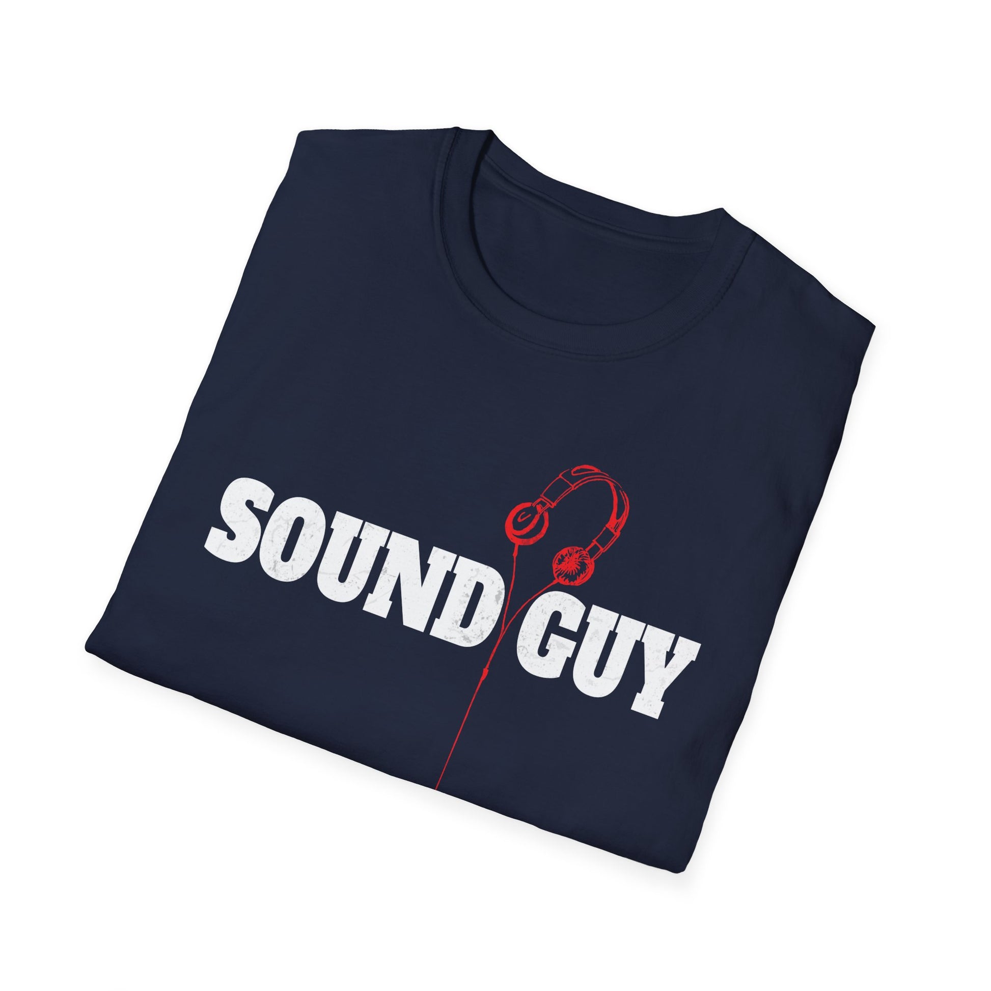 Sound Guy T-Shirt – Pro Audio Headphones Crew Tee