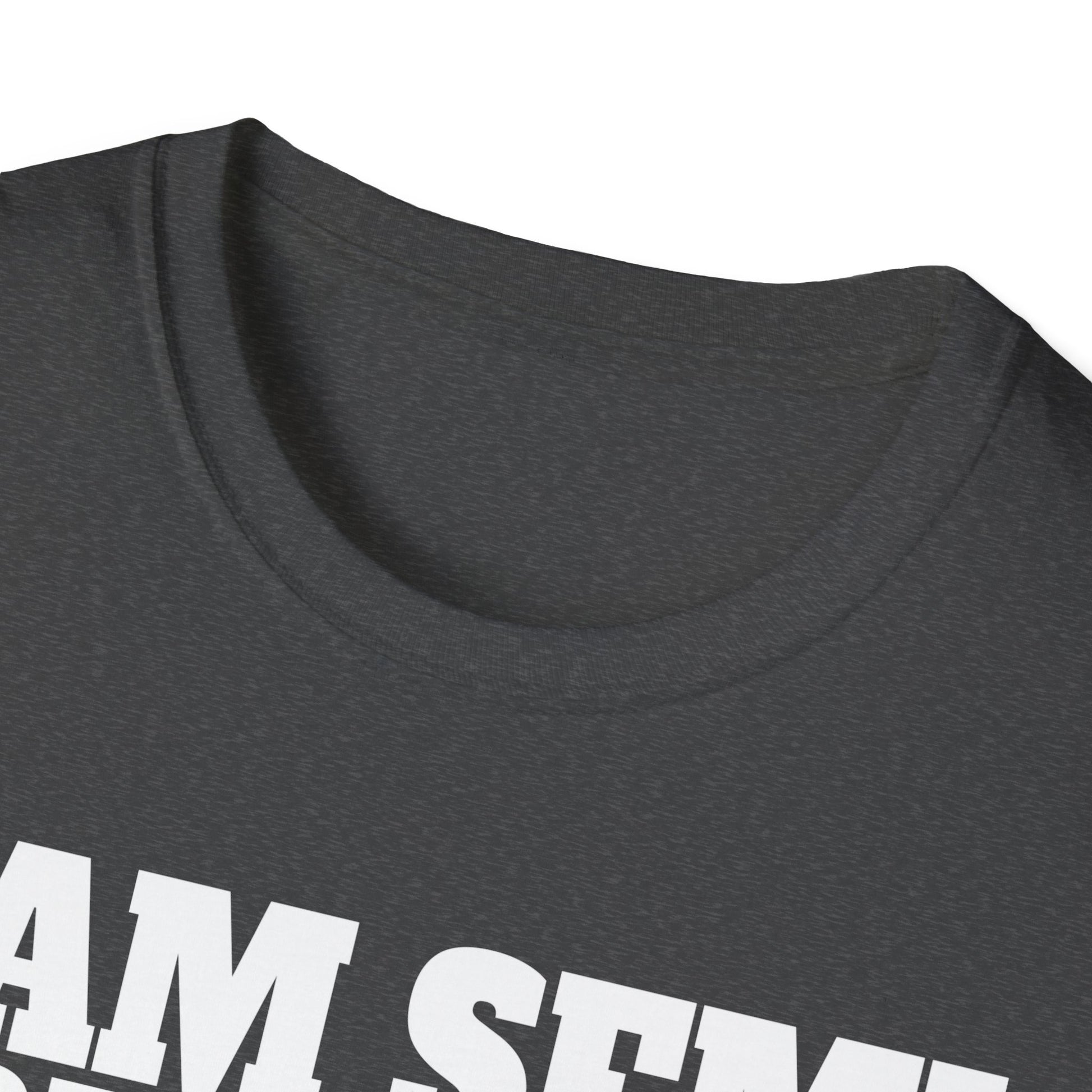 Semi Retirement Funny Semi Retired Slogan Pun Unisex T-Shirt