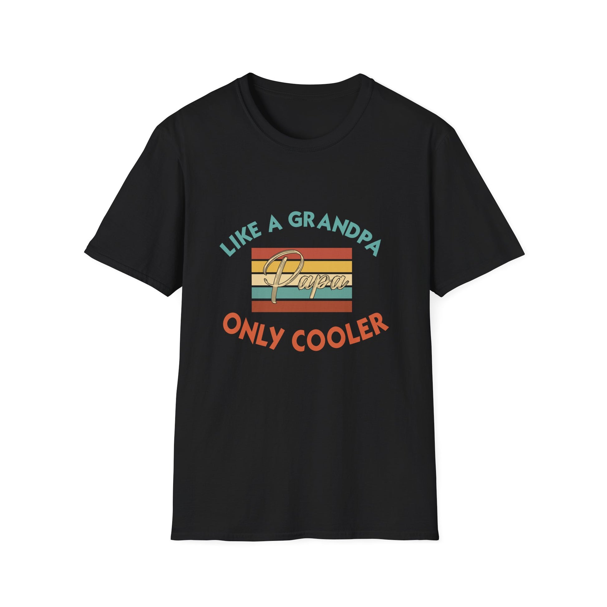 Cool Grandpa Retro Tee – "Like a Grandpa, Only Cooler" Graphic T-Shirt