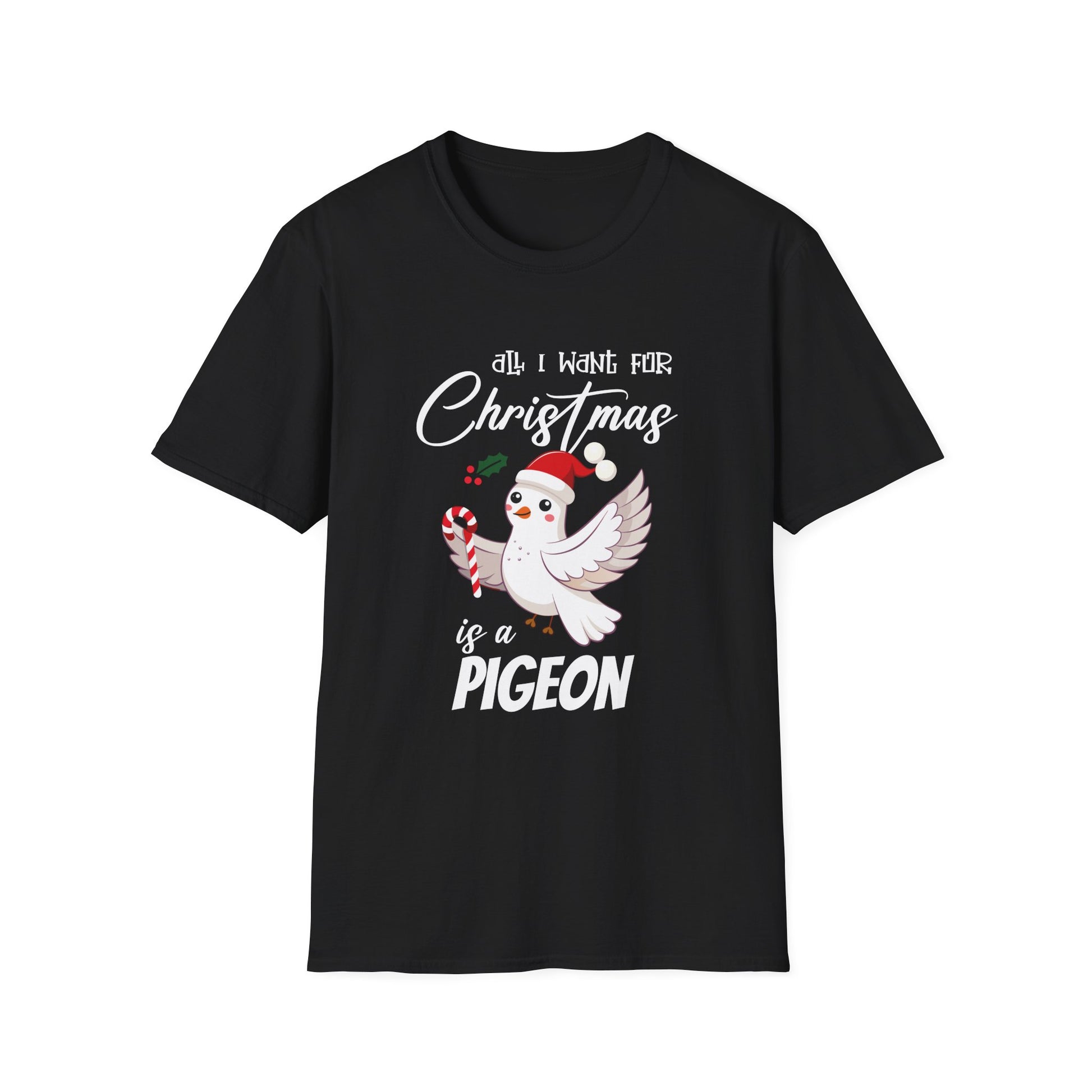 Christmas Is Better With A Pigeon Ugly Christmas Sweater Unisex T-Shirt