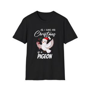 Christmas Is Better With A Pigeon Ugly Christmas Sweater Unisex T-Shirt