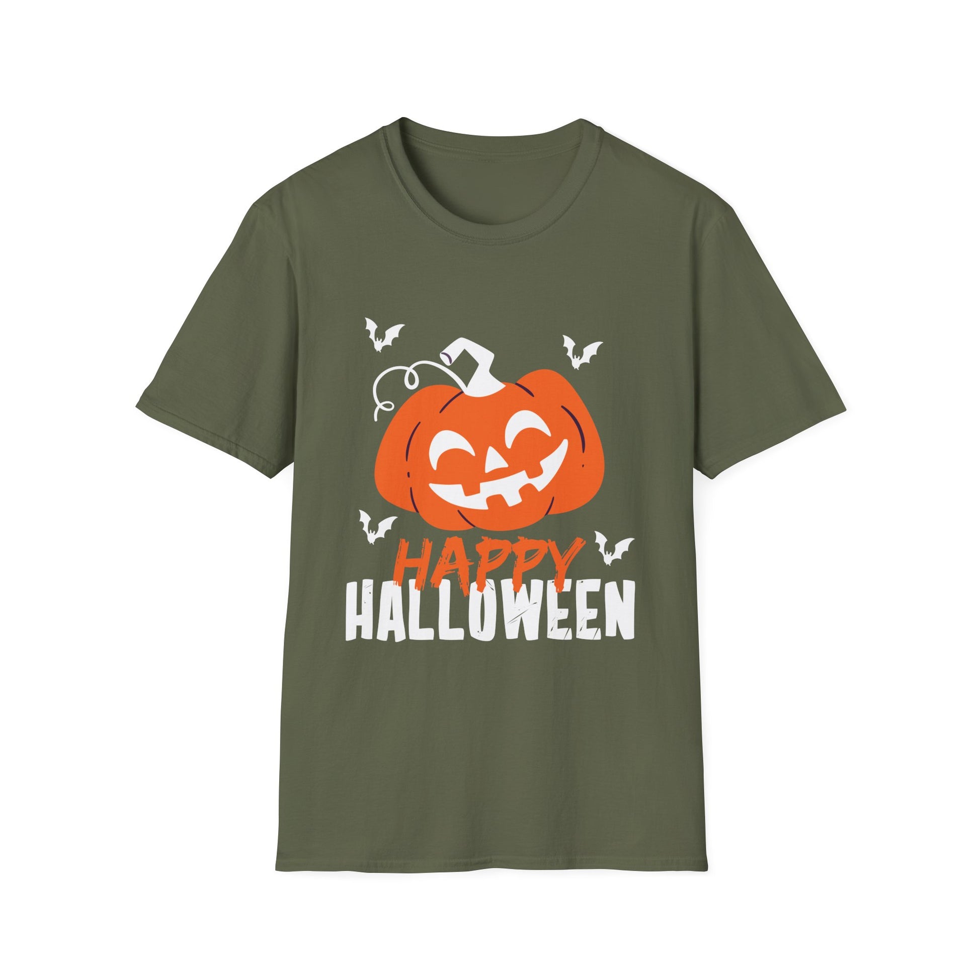 Halloween Pumpkin Jack-O'-Lantern T-Shirt — Happy Halloween Graphic Tee