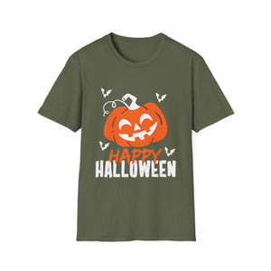 Halloween Pumpkin Jack-O'-Lantern T-Shirt — Happy Halloween Graphic Tee