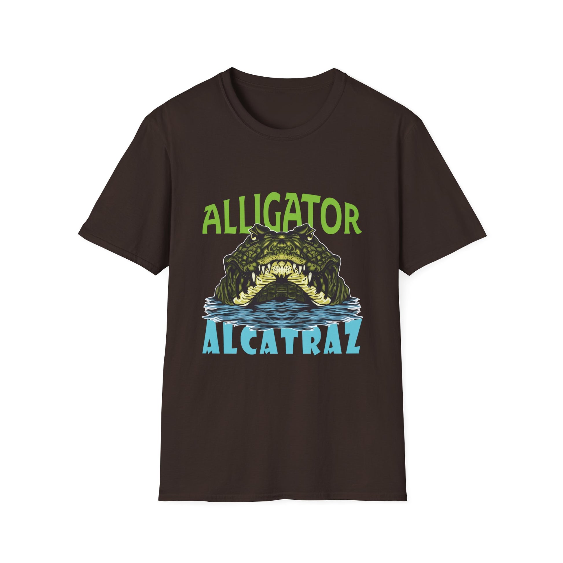 Alligator Alcatraz T-Shirt — Funny Gator Prison Graphic Tee