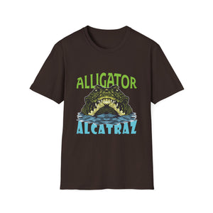 Alligator Alcatraz T-Shirt — Funny Gator Prison Graphic Tee