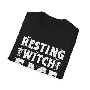 Resting Witch Face T-Shirt — Funny Halloween Witch Shirt