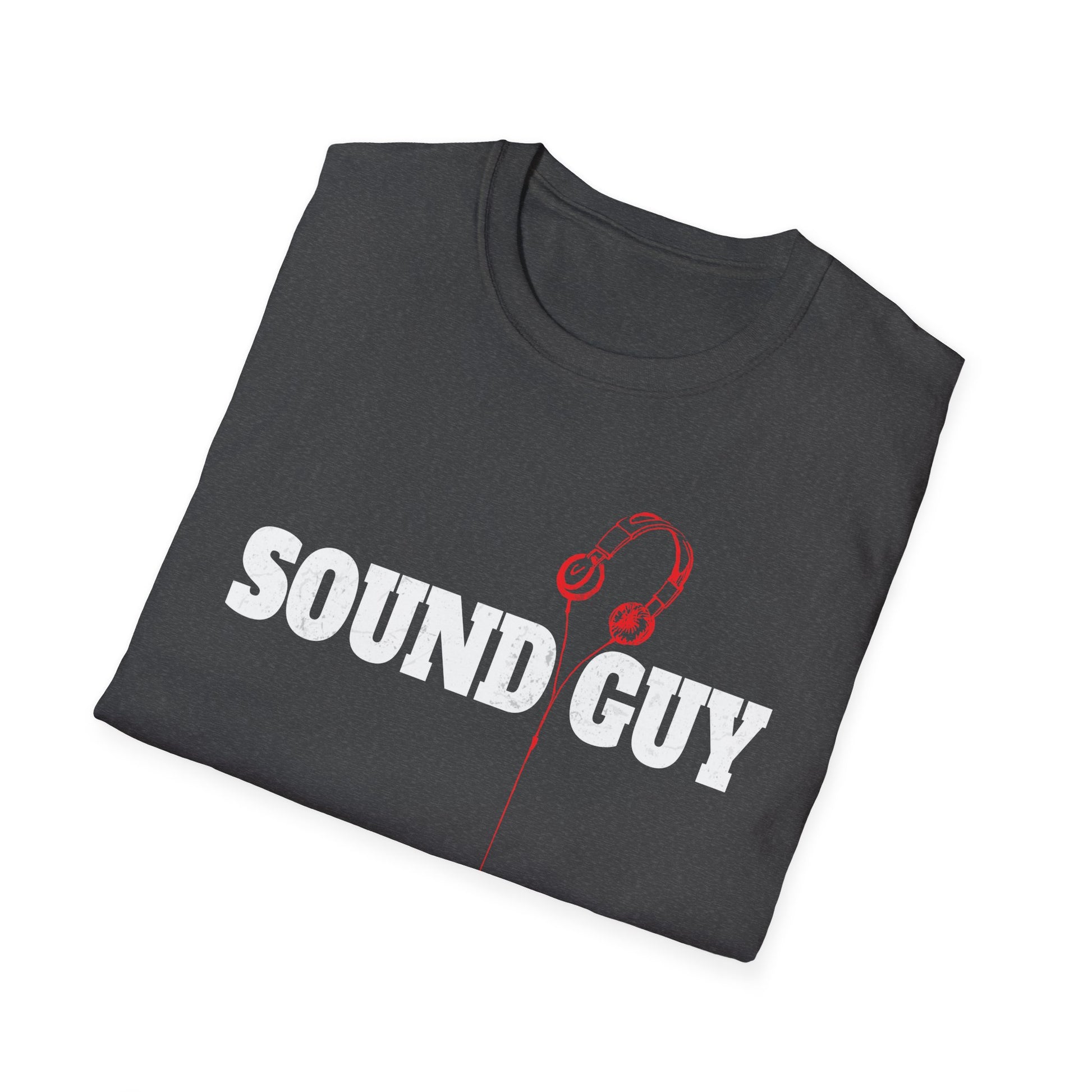 Sound Guy T-Shirt – Pro Audio Headphones Crew Tee