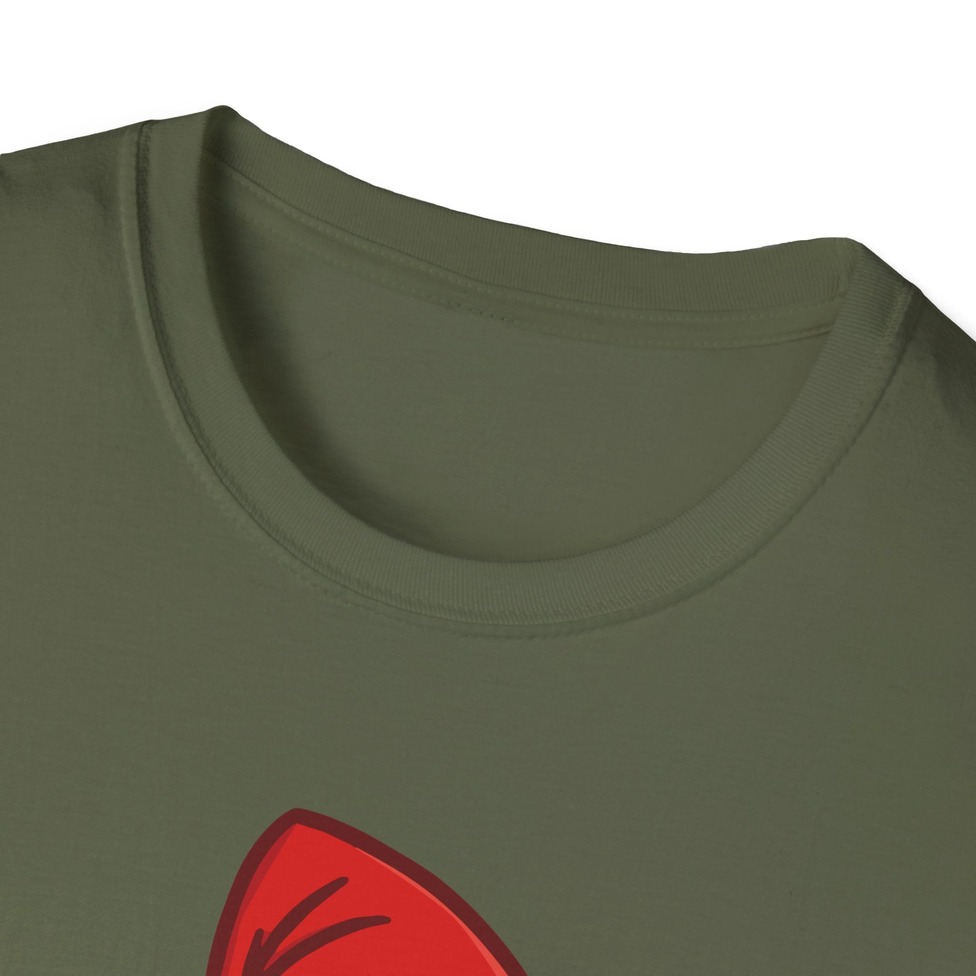 Christmas Dragon T-Shirt — Cute Cartoon Dragon in Santa Hat, "Merry Christmas" Holiday Tee