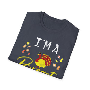 I’m a Breast Man T-Shirt — Funny Thanksgiving Turkey Graphic Tee  Unisex T-Shirt