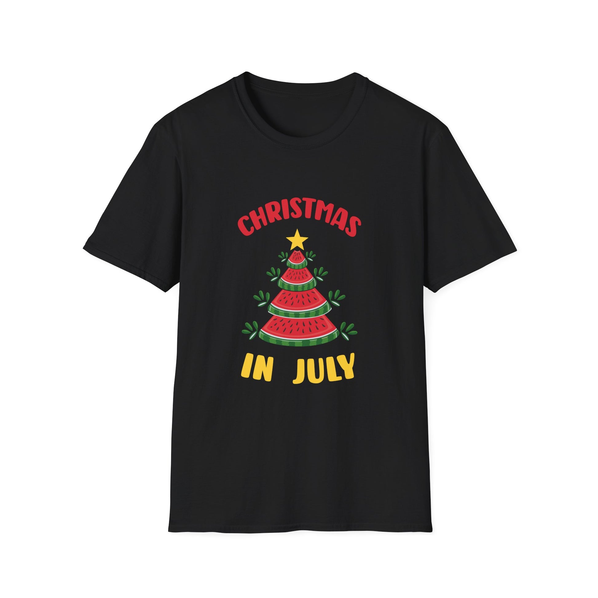 Christmas In July T-Shirt — Festive Summer Holiday Tee