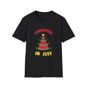 Christmas In July T-Shirt — Festive Summer Holiday Tee