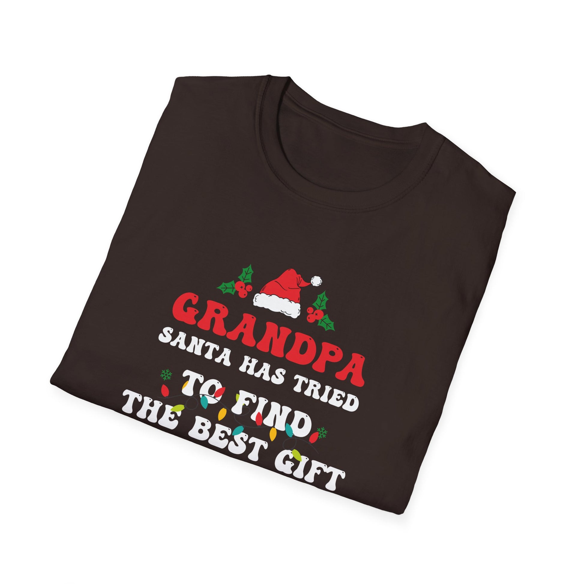 Christmas Shirt For Grandpa Xmas Christmas Granddad Unisex T-Shirt
