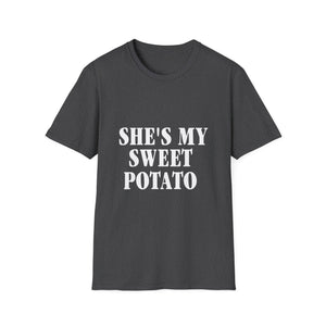 She's My Sweet Potato T-Shirt — Cute Couple/Partner Graphic Tee