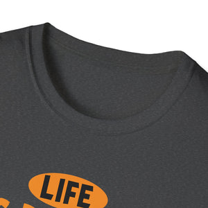 Life Is Better at the Beach T-Shirt — Retro Palm Tree Surf Cat Tee