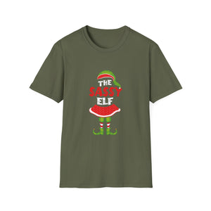 Xmas Family Matching Women Girls Mom The Sassy Elf Christmas Unisex T-Shirt