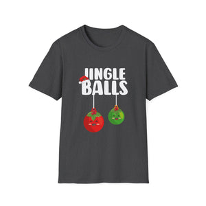 Jingle Balls Christmas T Shirt Matching Couple Chestnuts Unisex T-Shirt