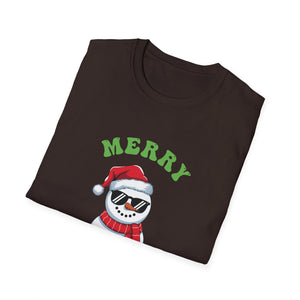 Merry Cruisemas 2025 Christmas Santa Snowman Cruise T-Shirt