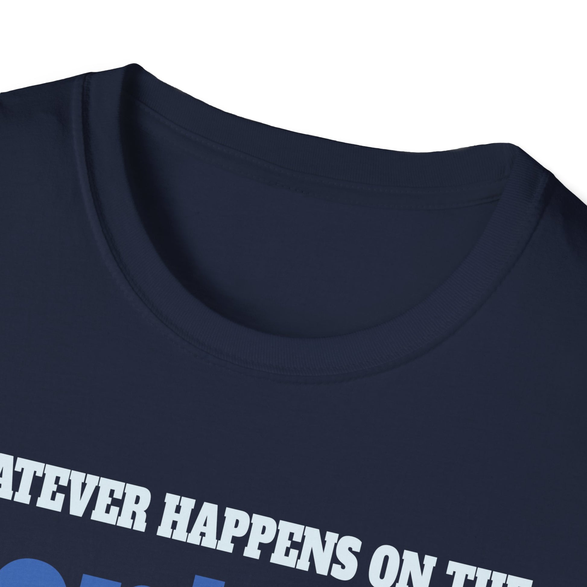 Pontoon Boat T-Shirt — "Whatever Happens on the Pontoon Boat" Graphic Tee for Boaters