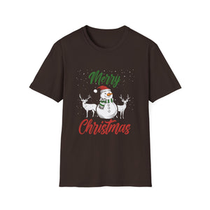 Christmas Shirt for Women_s - Merry Christmas Unisex T-Shirt
