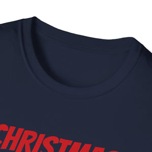Christmas In July T-Shirt — Beach Flip-Flop Holiday Graphic Tee