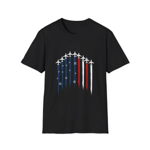 Patriotic Airplane Flag T-Shirt