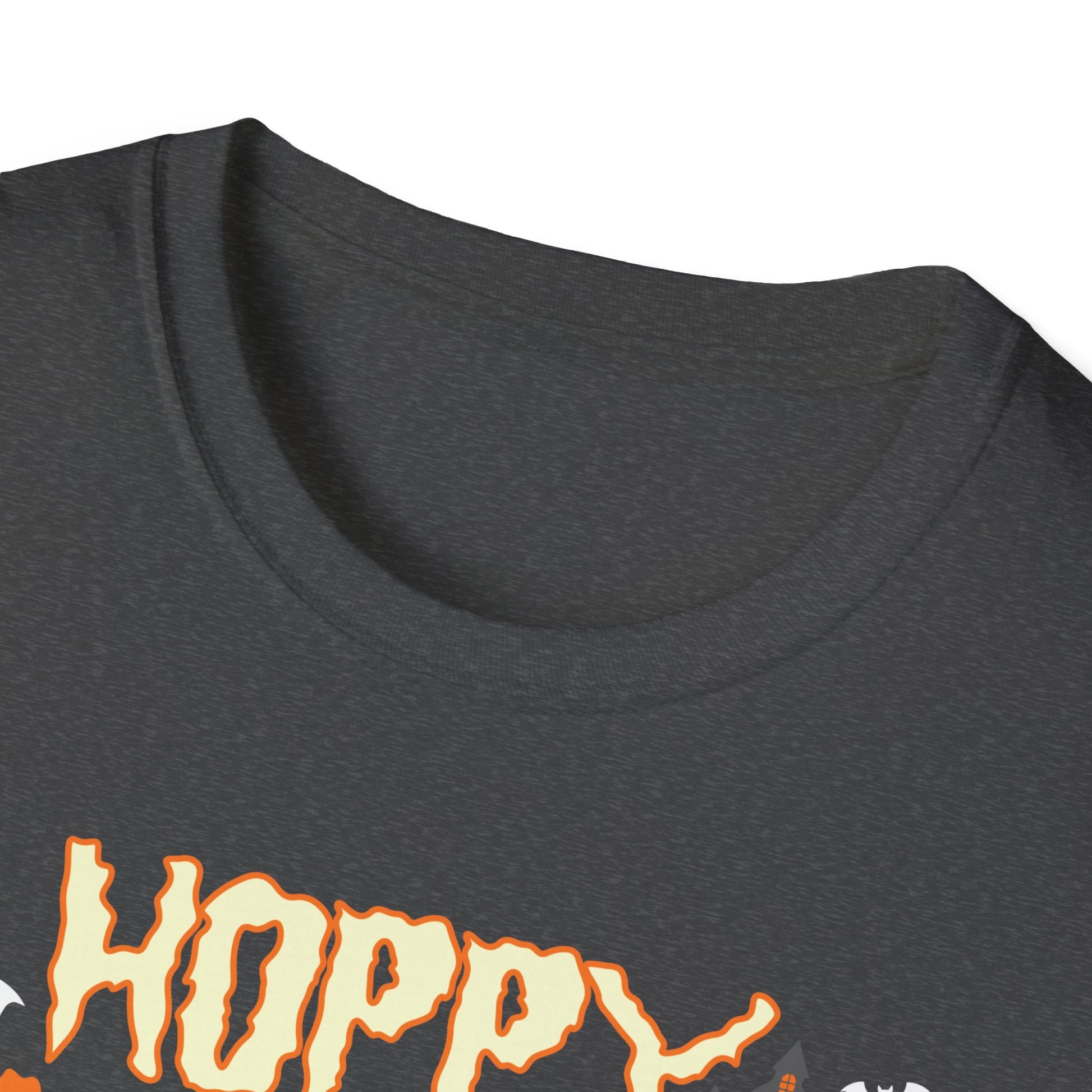Hoppy Halloween T-Shirt — Beer Cheers Pumpkin Graphic Tee for Halloween Party