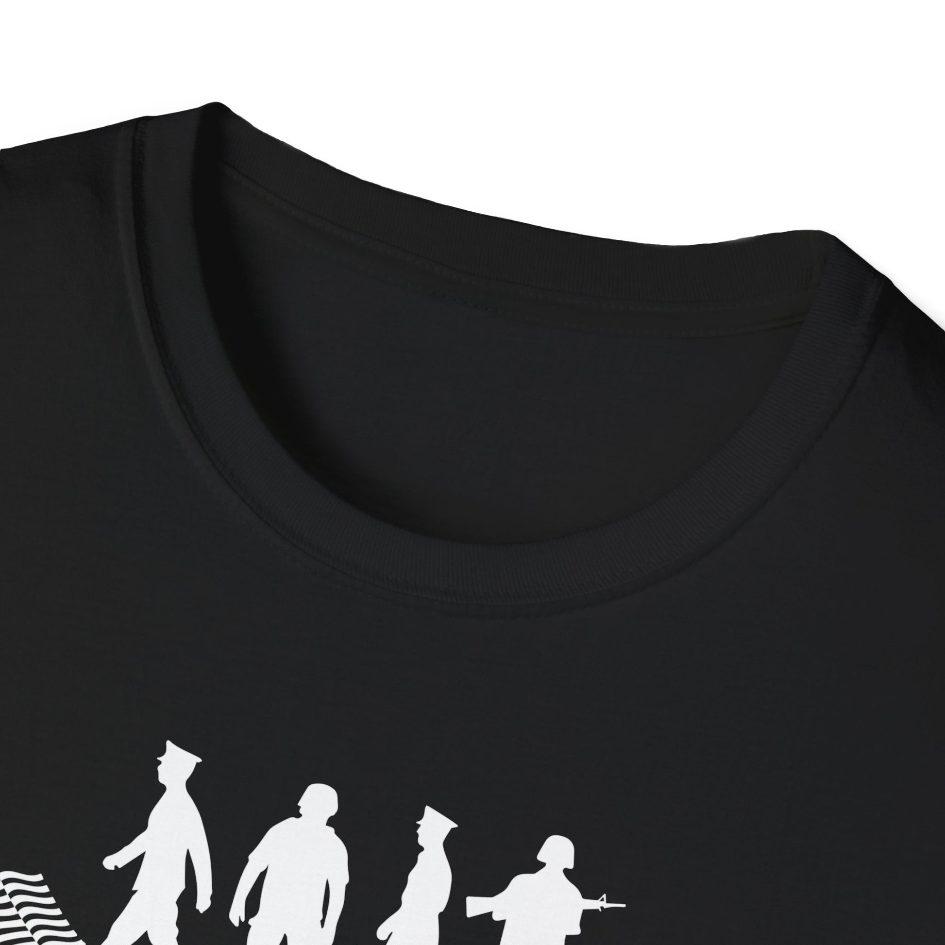 Honor The Fallen Heroes Memorial Day Military Veteran Unisex Softstyle T-Shirt