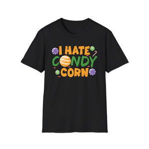 I Hate Candy Corn T-Shirt — Funny Halloween Anti-Candy Tee