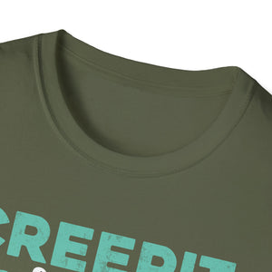 Creep It Real Halloween Costume Vintage Funny Halloween Tee  Unisex Softstyle T-Shirt