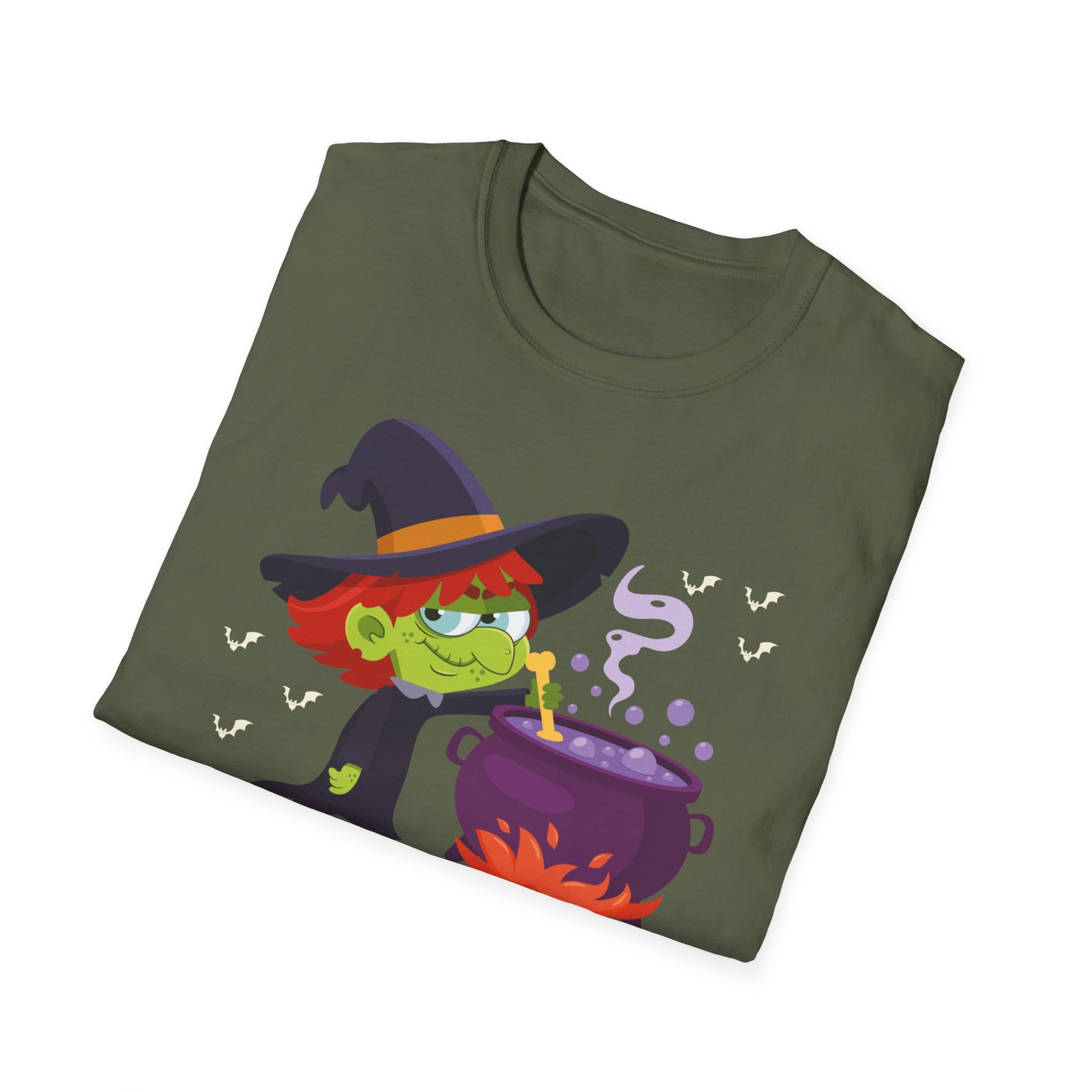 I Smell Children Funny Halloween Witch Costume Halloween Tee Unisex Softstyle T-Shirt