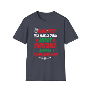 Rude Fluaring Christmas and New Year Unisex T-Shirt