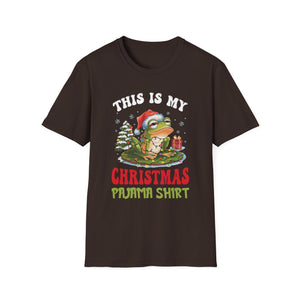 Christmas Frog Pajama Shirt — Funny Holiday T-Shirt