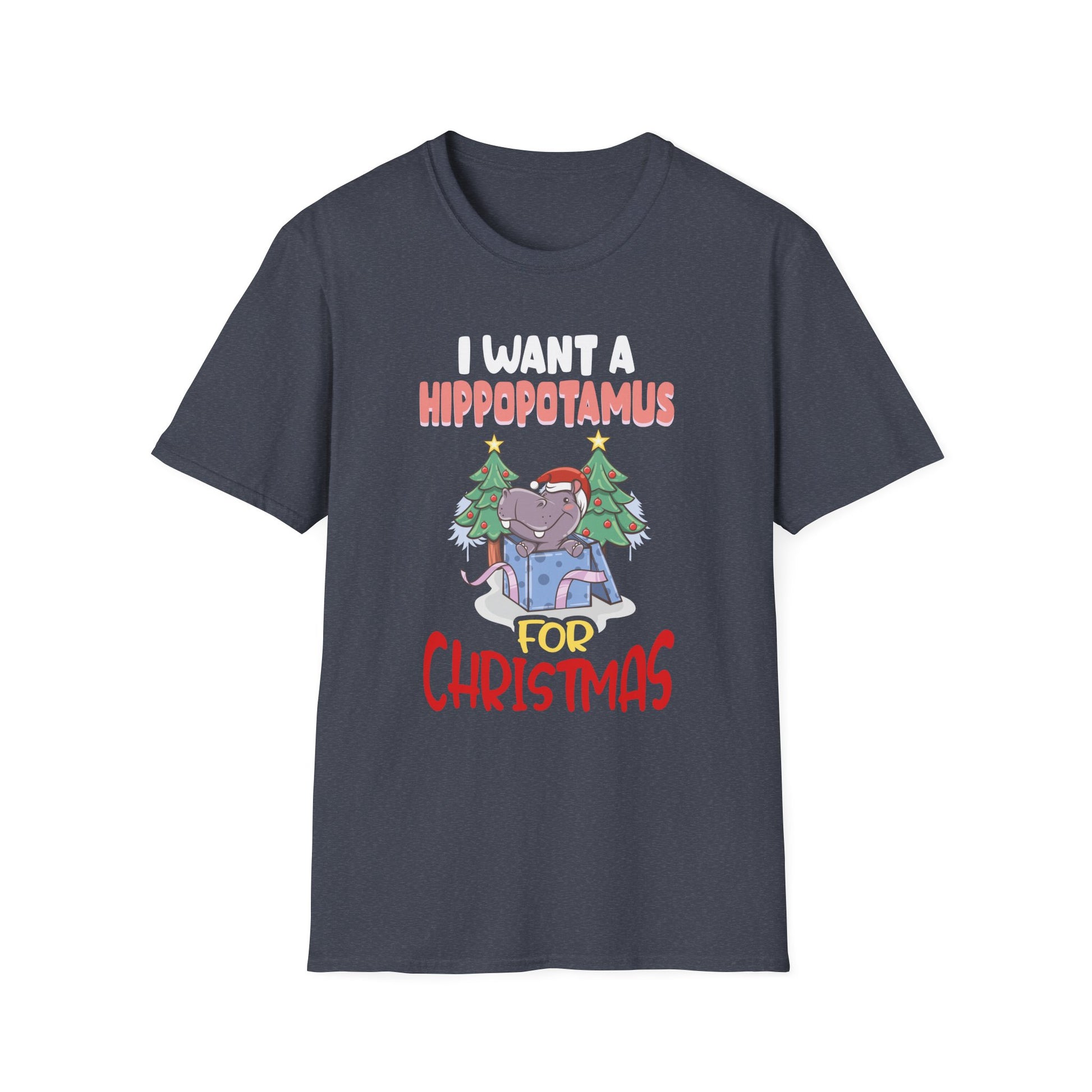 I Want a Hippopotamus for Christmas Unisex T-Shirt