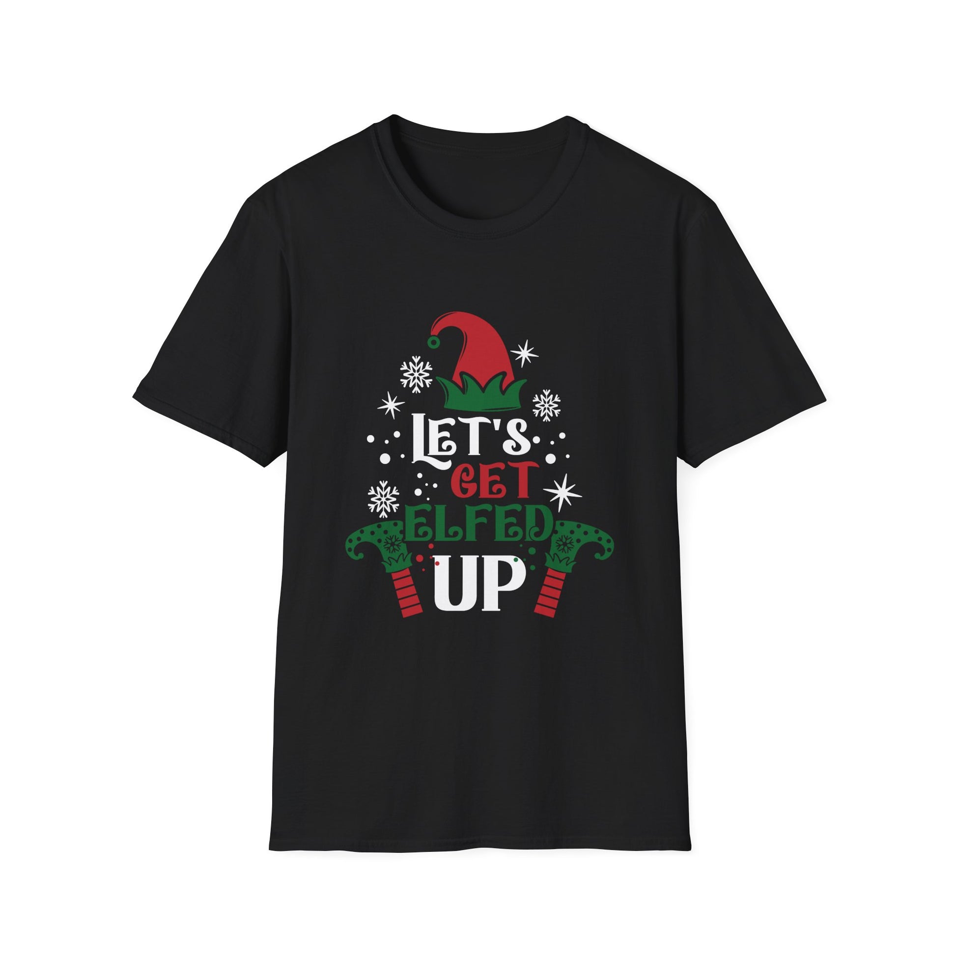 Christmas Elf Santa Ugly Christmas Unisex T-Shirt