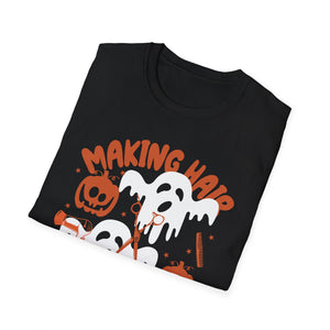 Making Hair Bootiful Tee — Cute Halloween Ghosts & Pumpkins T-Shirt
